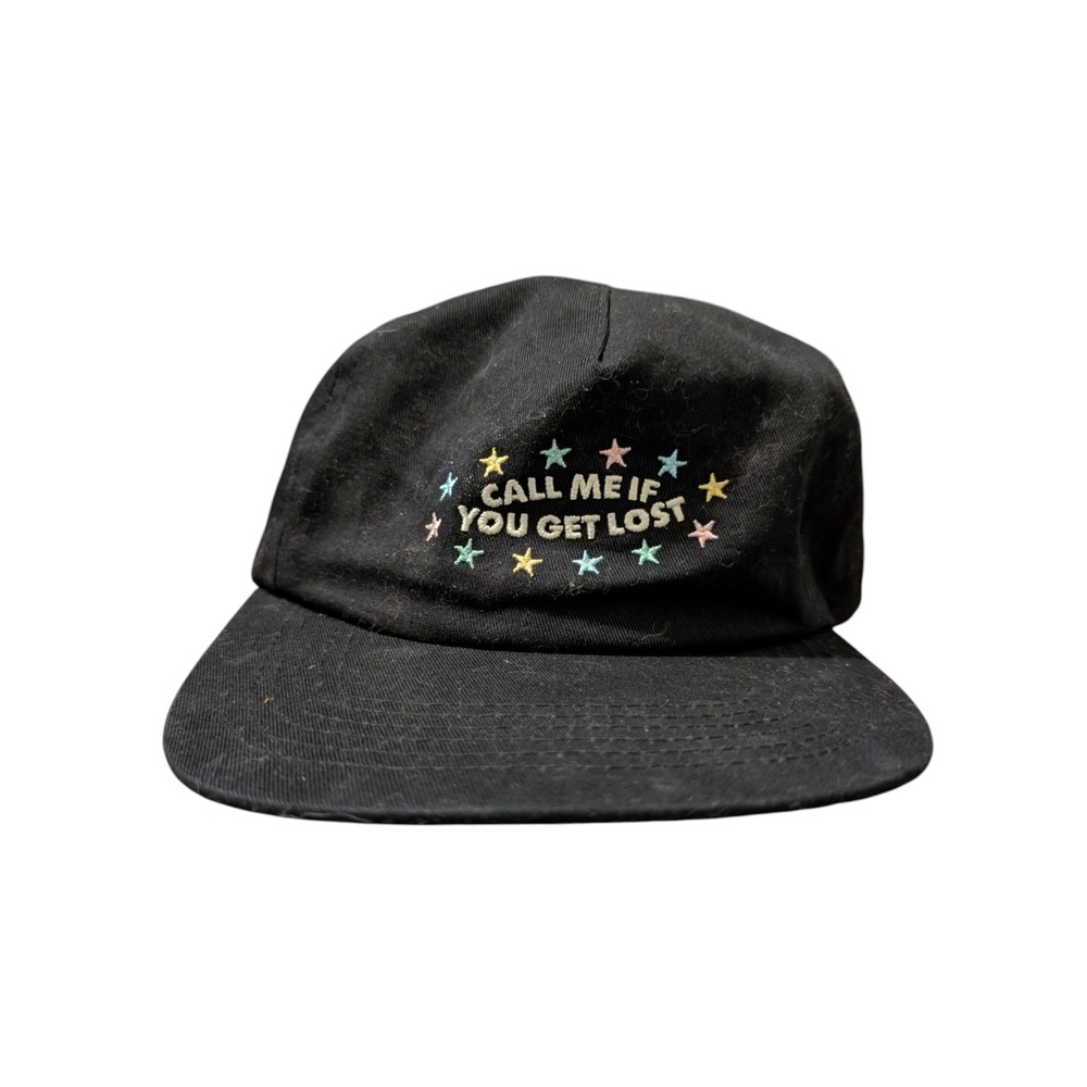 Golf Wang Call Me If You Get Lost Star Logo Black Snapback Hat Tyler The Creator